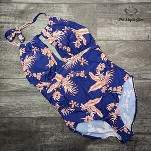 Magscie Deep V Tummy Control One Piece Swimsuit Size 3XL